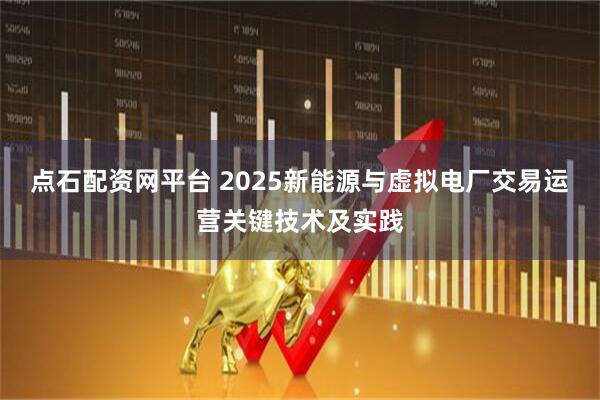点石配资网平台 2025新能源与虚拟电厂交易运营关键技术及实践